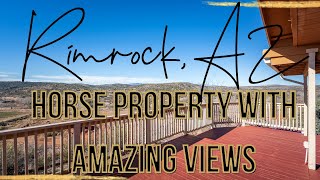 Rimrock AZ Home for Sale - Horse Property with Gorgeous Views