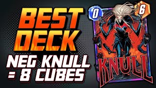 Negative Knull is the best deck I've ever played in MARVEL Snap