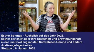 Esther Sonntag‘s Jahresrückblick auf 2023