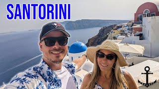 Visiting Santorini on Royal Caribbean's Explorer of the Seas 2024 | Cruise Vlog |