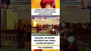 JOKER FEZ JOGADA INSANA DE IORI YAGAMI #kof2002 #shorts #viralshort #fightcade #games @MCKGAMES