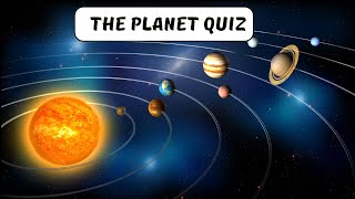 Planet Quiz | Test Your Solar System Knowledge | The Planet Quiz | Quizzy kido