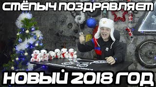 Стёпыч поздравляет! Новый 2018 Год!