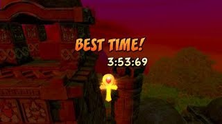 Crash Bandicoot N. Sane Trilogy Sunset Vista Gold Relic