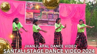 Jhanjlapal Santali Stage Dance  Group Video 2024@simiyankiskuentertainment