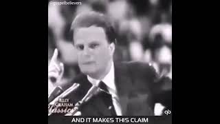 Billy Graham Message to everyone |Christ is the only God