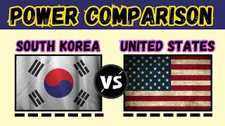 South Korea vs USA Power Comparison 2023