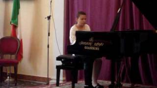 Ernesa Surdulli - Bertini etyde: Bach poloneze: Tish Daija suit per piano