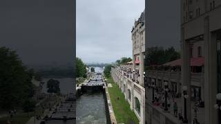 Alexandra bridge from different angle Gatineau, Québec #shorts