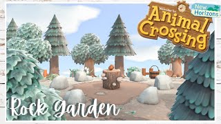 Rock Garden Speed Build | Animal Crossing New Horizons