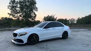 Waking up to a 2019 Mercedes C63 AMG