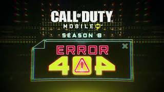 *NEW* Codm Season 8 Error 404 Official Trailer