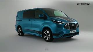 Ford E Transit Custom Sport 2024 Exterior Interior and Driving