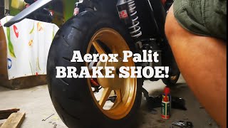 Aerox Palit Brake Shoe!