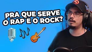 Rap é música de mensagem, mas e o Rock?