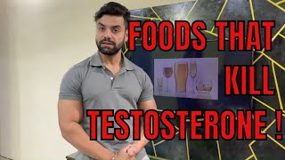 Foods that KILL Testosterone (Science-Based)