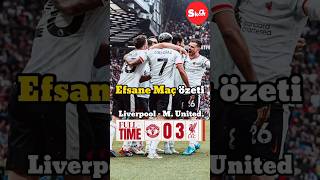 Premiumlig 3.Hafta Liverpool 3-0 Manchester United maç özeti #liverpool #manchesterunited #maçözeti