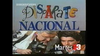 Bloque de publicidad y promos Antena3 (Navidad 1991) Disparate Nacional