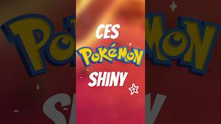 Ces Pokémon Shiny PAS OUF de la 8G