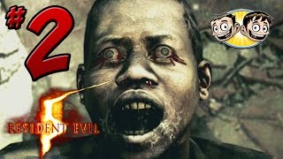 Resident Evil 5 Gameplay Walkthrough Co-op - PART 2 - ShawSHANK Redemption - BroBrahs