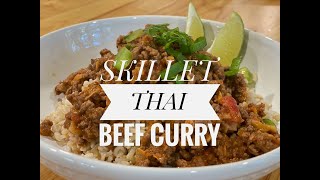 THAI SKILLET CURRIED GROUND BEEF