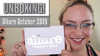 *Unboxing* Allure Beauty Box October 2019