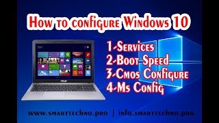 How to configure Windows10 part2| Smart Techno SR