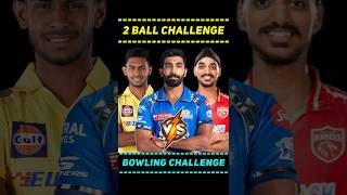 Matheesha Pathirana vs Jasprit Bumrah vs Arshdeep Singh | 3 Ball Challenge 💥 | RC™24 #shorts #trend