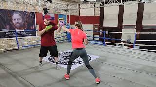 Reflex boxing training