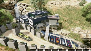 Explore the Luxury Waterfall Mansion in GTA  V || mansion mod