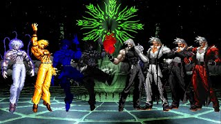 [KOF Mugen] Rare Orochi Team VS. Legend Rugal Team