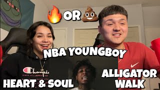 NBA Youngboy - Heart & Soul / Alligator Walk REACTION❗️