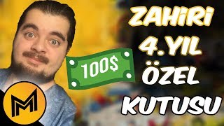 BU KUTU ÇOK FARKLI! (Zahiri Çizgi Roman 4. Yıl Özel Gizemli Kutu Açılımı)