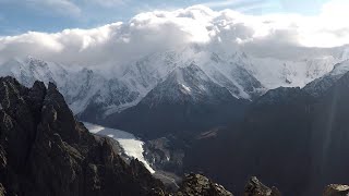 Восхождение на Куркурек из долины озера Маашей. Разведка, 1/6