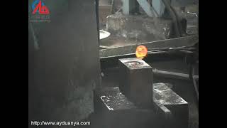 Steel Balls forged by Anyang AFP C41-150kg Pneumatic Forging Hammer