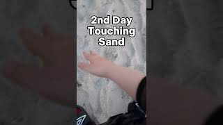 TOUCHING SAND PART 2/3 #touchingsand #touchinggrass #meme