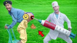 Amaizing Top New Trending Comedy Video 2024 Injection Funny Video Doctor Comedy Video 2024 E 287