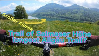 Trail of Salmaser Höhe longest Allgäu Trail? #allgäu #mtb #elendoev