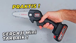 5 Rekomendasi Mesin GERGAJI MINI Chainsaw Murah TERBAIK