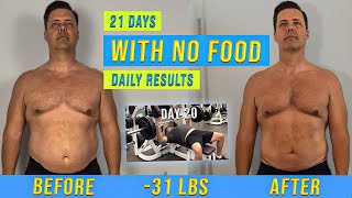 My 21-Day Fasting Journey |  Raw Footage Day 1 to Day 22 | Water Fasting Motivation