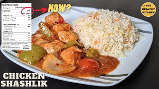 Chicken Shashlik | Healthy Calorie Counted Chicken Recipe | Only 377 calories | THK