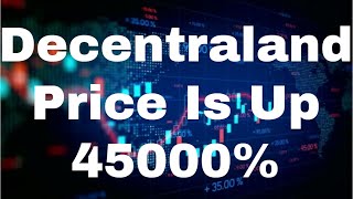 Decentraland Mana Crypto Mana Coin Decentraland Mana [November] - Decentraland Price Is Up 45000%