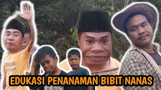 EDUKASI PENANAMAN BIBIT NANAS DI AGROWISATA NANAS PRABUMULIH