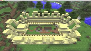 My minecraft speef arena!