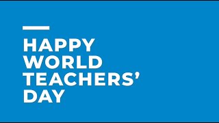 Happy World Teachers' Day