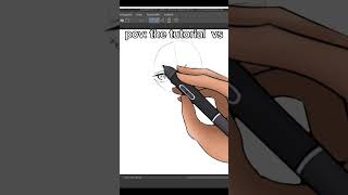 Pov: When I do better than the basic tutorials 😅😅 #art #shorts #cringe #chainsawman #anime