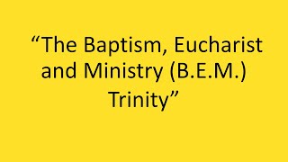 THE LAST GENERATION  "(B.E.M.) Trinity" pt. 1 Evangelist Richard Gonzales Jr