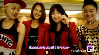 [4TH ANNIVERSARY] SPICA (스피카)'s message to Singapore fans and (x)clusive!