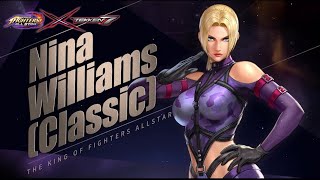 KOF ALLSTAR X TEKKEN 7 | 2nd Round | Nina Williams | TK3 Costume (Classic)