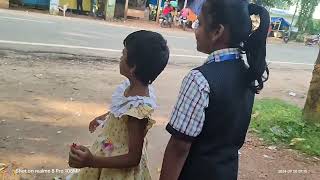 Nandu school ja rhi he #school #vlog #video